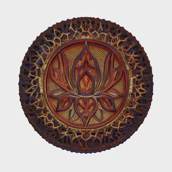 Lotus Elegance 3D model for Unique Designs