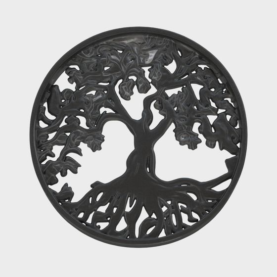 Life Tree 3D Model with Intricate Hollow Design