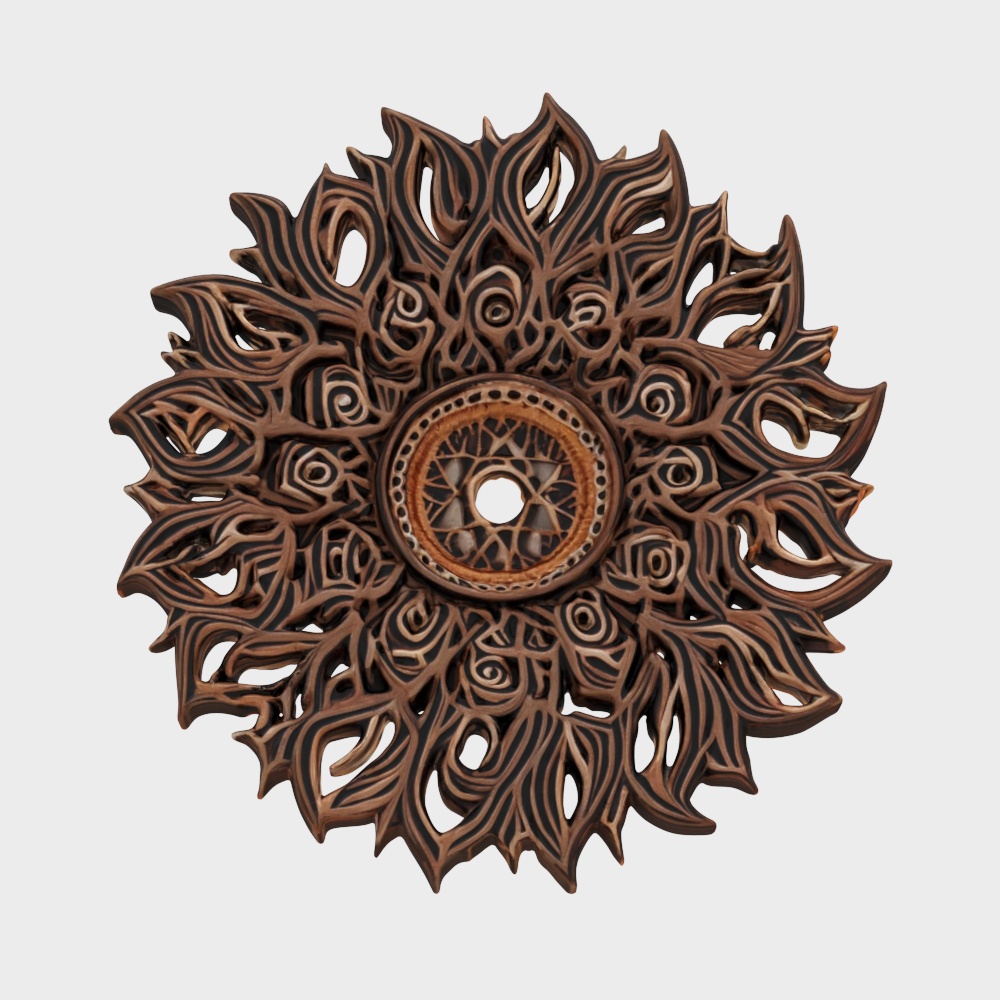Wood Carved Wall Art 2