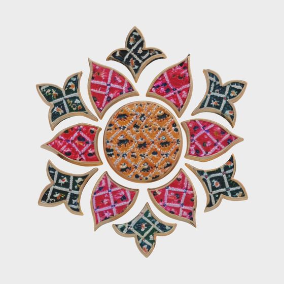 Mandala Art Low Poly 3D model