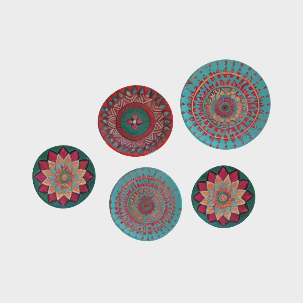 Madhubani Iron Wall Art