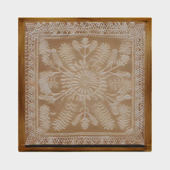 Brown Vintage Indian Art 5 for Wall Decor