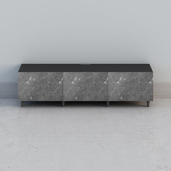 Urban Marble TV Cabinet 3D model
