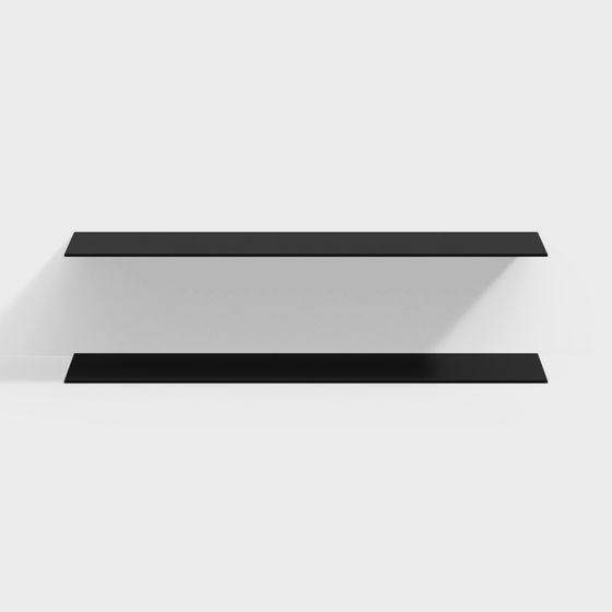 Minimalist Floating Shelves 3D model