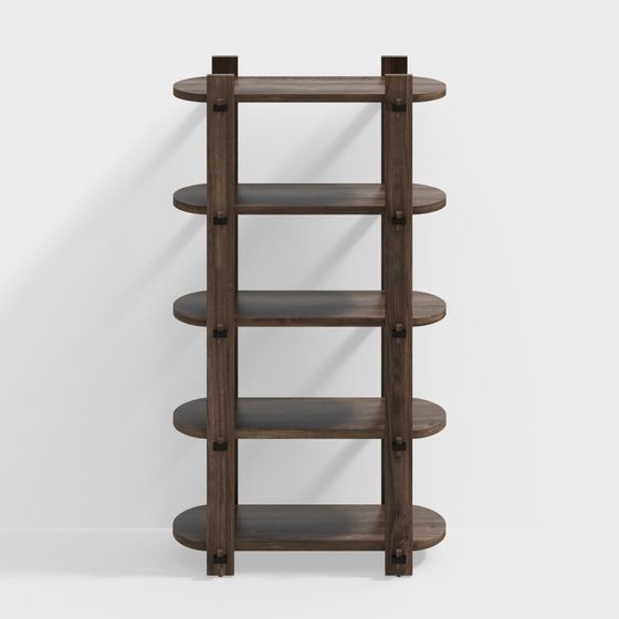 Urban Elegance Bookshelf 3D model