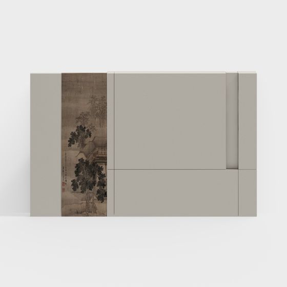 Pared de Fondo de Nuevo Estilo Chino