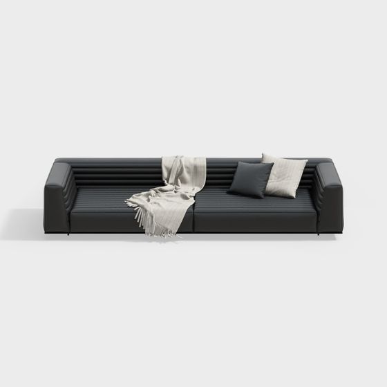 Urban Comfort 3D model - Stylish Sofa Design