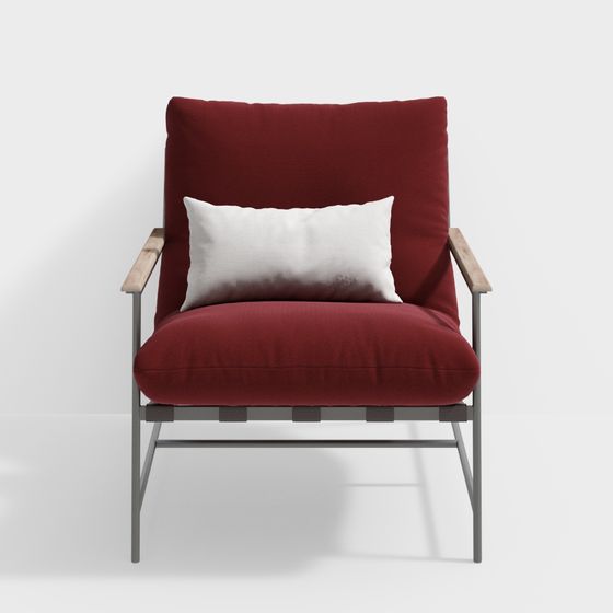 Urban Leisure Chair 3D model for Modern Spaces