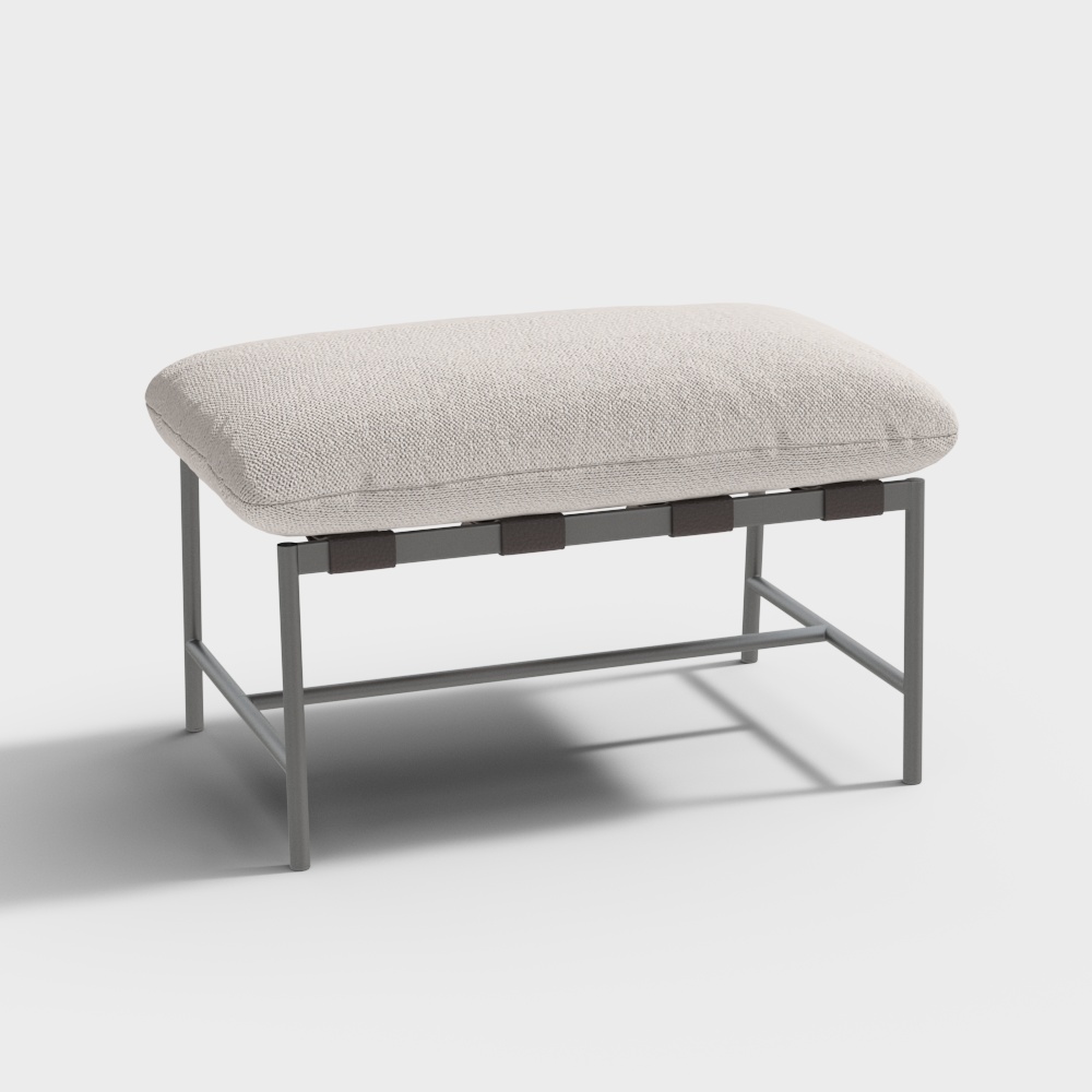Italian Single Sofa Stool