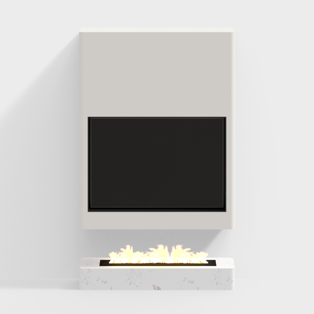 Fireplace TV Wall