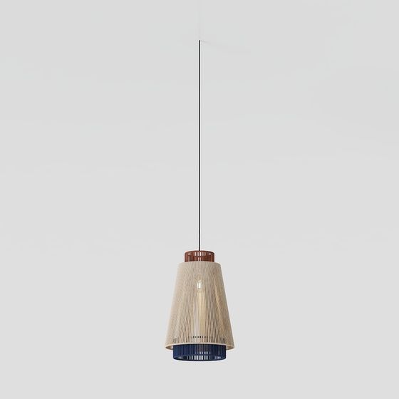 Elegant Pendant Lamp 3D model for Modern Spaces