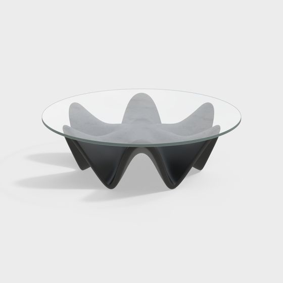Wave Coffee Table 3D model