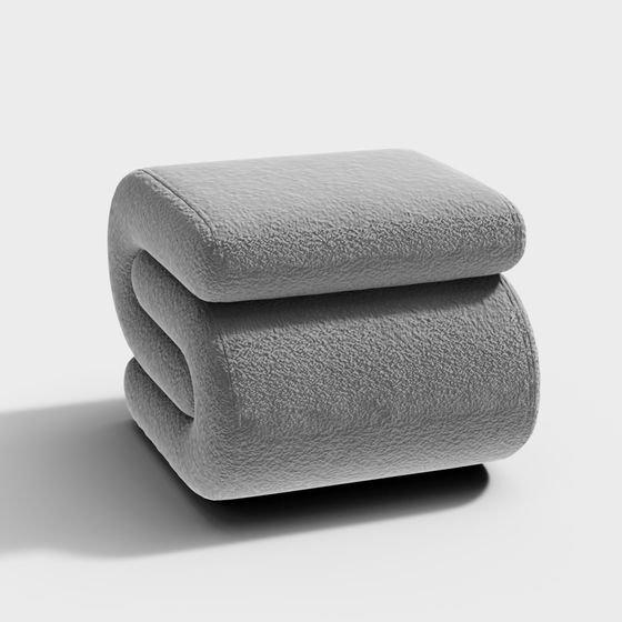 Folded Blanket 3D Model for Modern Design