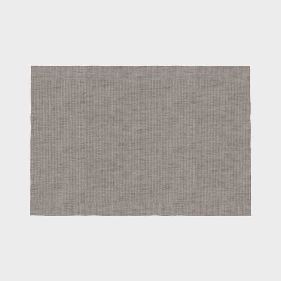 Elegant Low-Poly Carpet 3D model