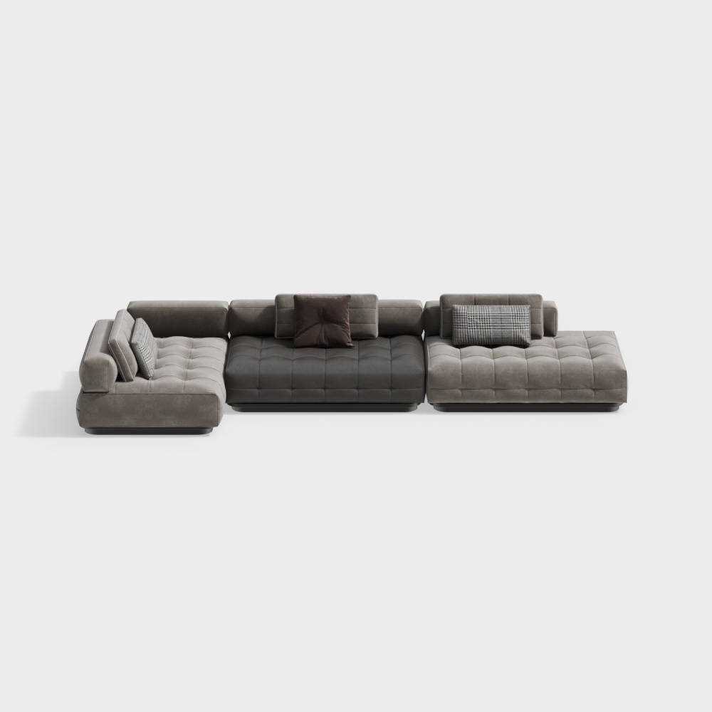 Modern Multi-Person Sofa