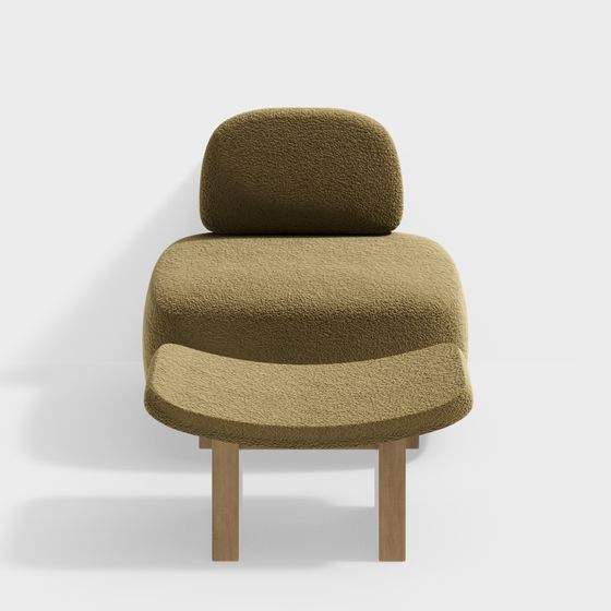 Cozy Lounge Chair 3D model