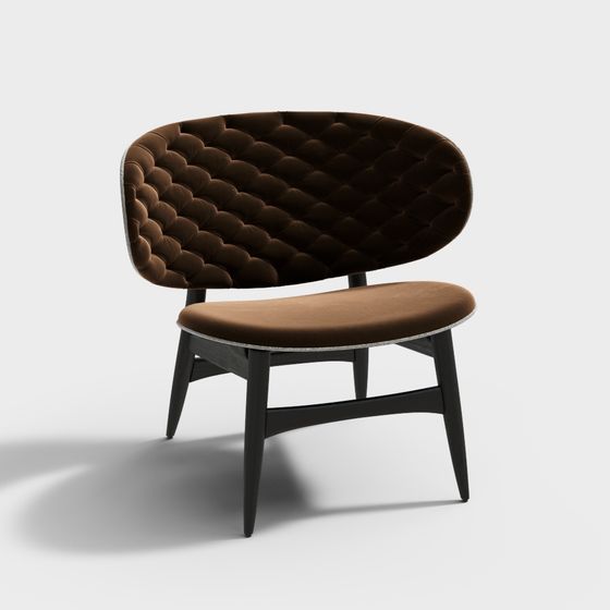 Cozy Lounge Chair 3D model