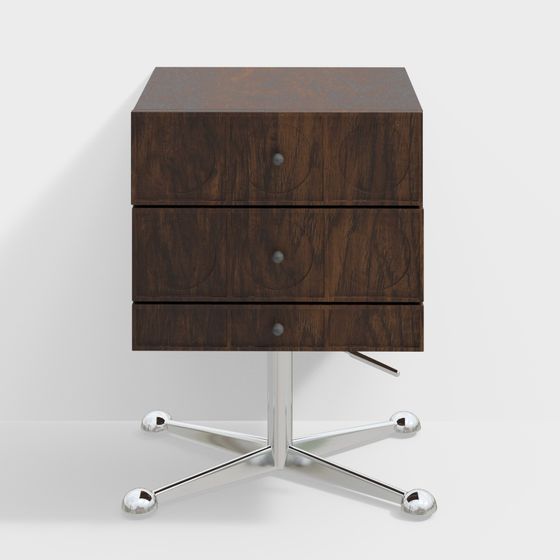 Stunning Modern Bedside Table 3D Model