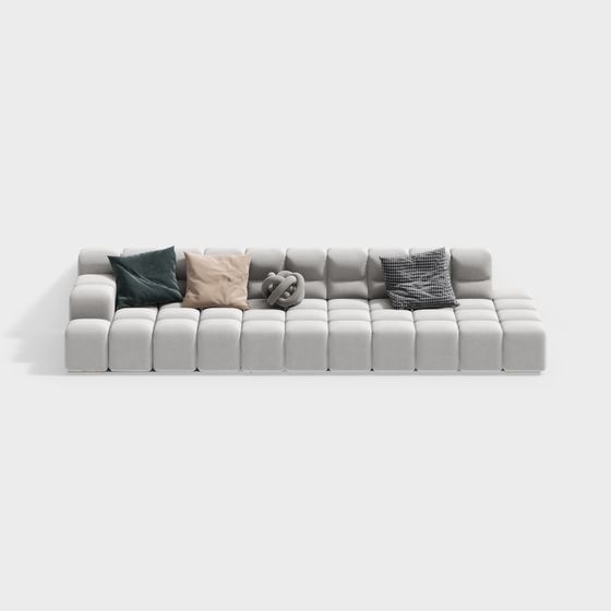 Modular Sofa 3D model for Modern Interiors