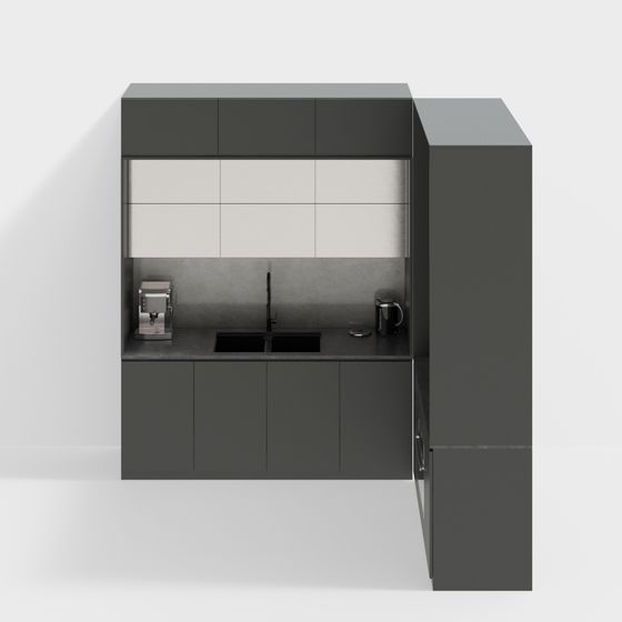 Italian Corner Cabinet