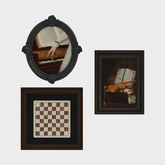 Set d'objets décoratifs en forme de livre moderne