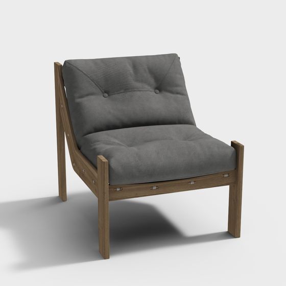 Urban Leisure Chair 3D model