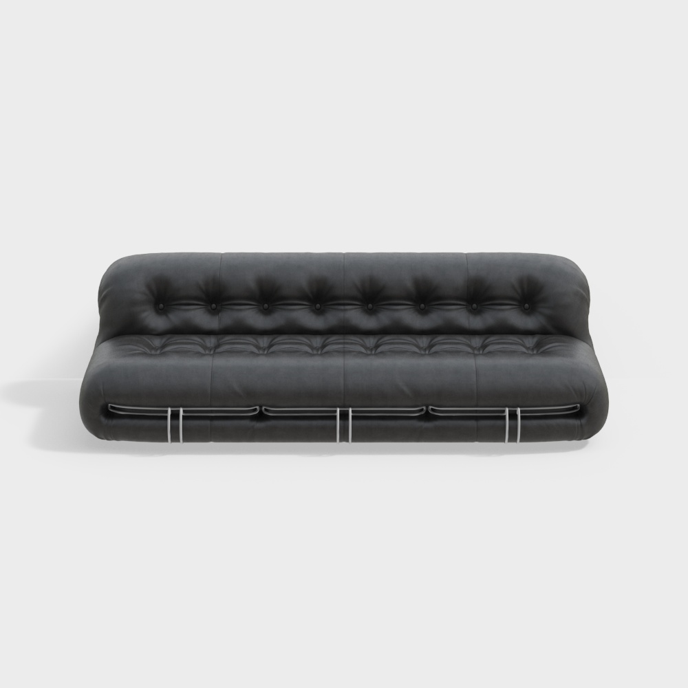 French Multi-Person Sofa