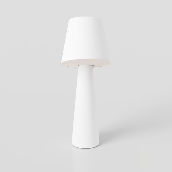 Minimalist Table Lamp 3D model for Modern Interiors