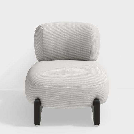 Cozy Lounge Chair 3D model
