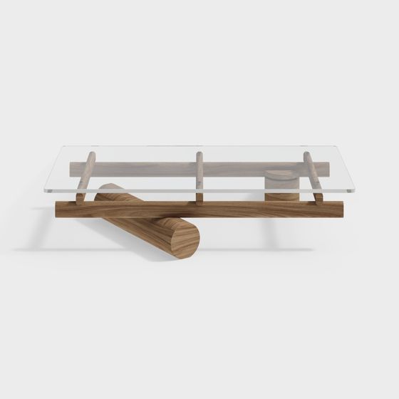 Balance Table 3D model for Modern Aesthetics