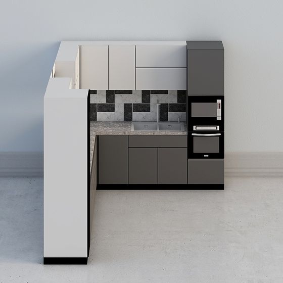 Black Cabinet 3D Model