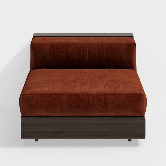 Stylish Low Poly Armchair 3D model