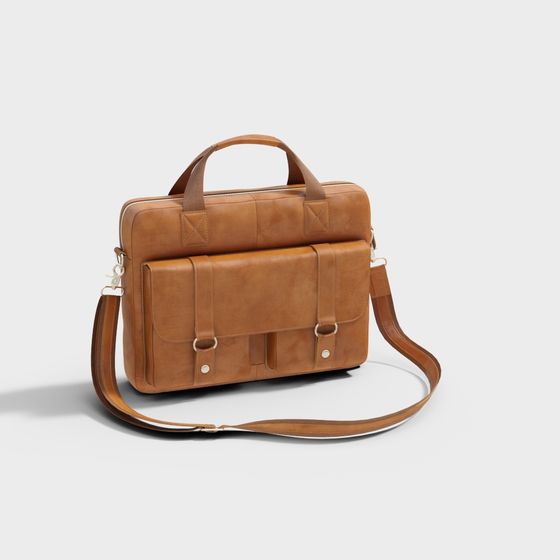 Vintage Modern Handbag 3D model