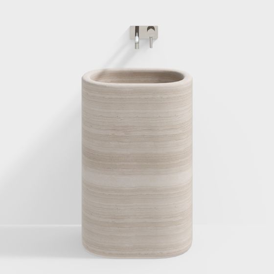 Urban Sink 3D model - Contemporary Minimalist Design