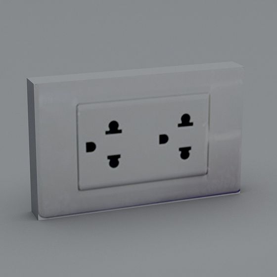 Gray Plugs 3D Model for Accessible Design