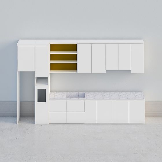 Urban Storage Console 3D model
