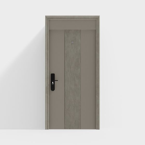 Urban Gate Low-Poly 3D model