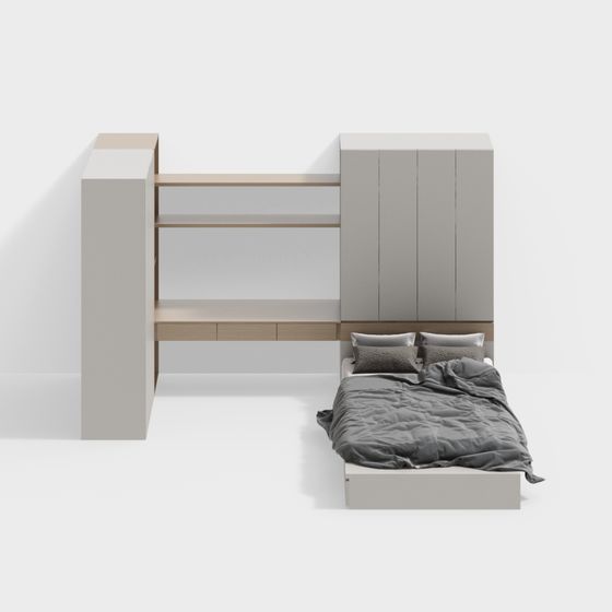 Urban Nest Bed 3D model