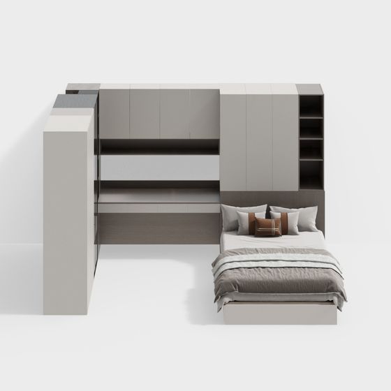 Urban Rest Bed 3D model