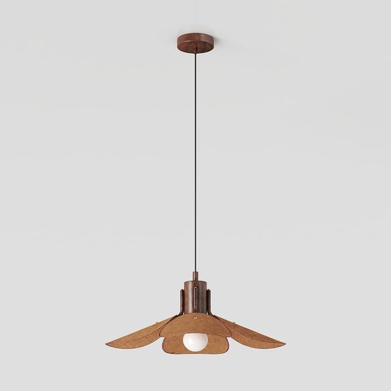 Elegant Modern Pendant Lamp 3D model
