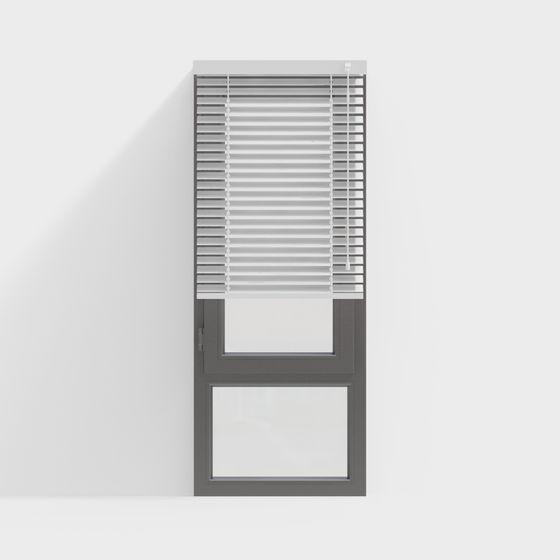 Sleek Urban Window 3D model