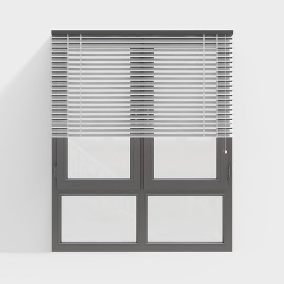 Stylish Modern Window 3D model