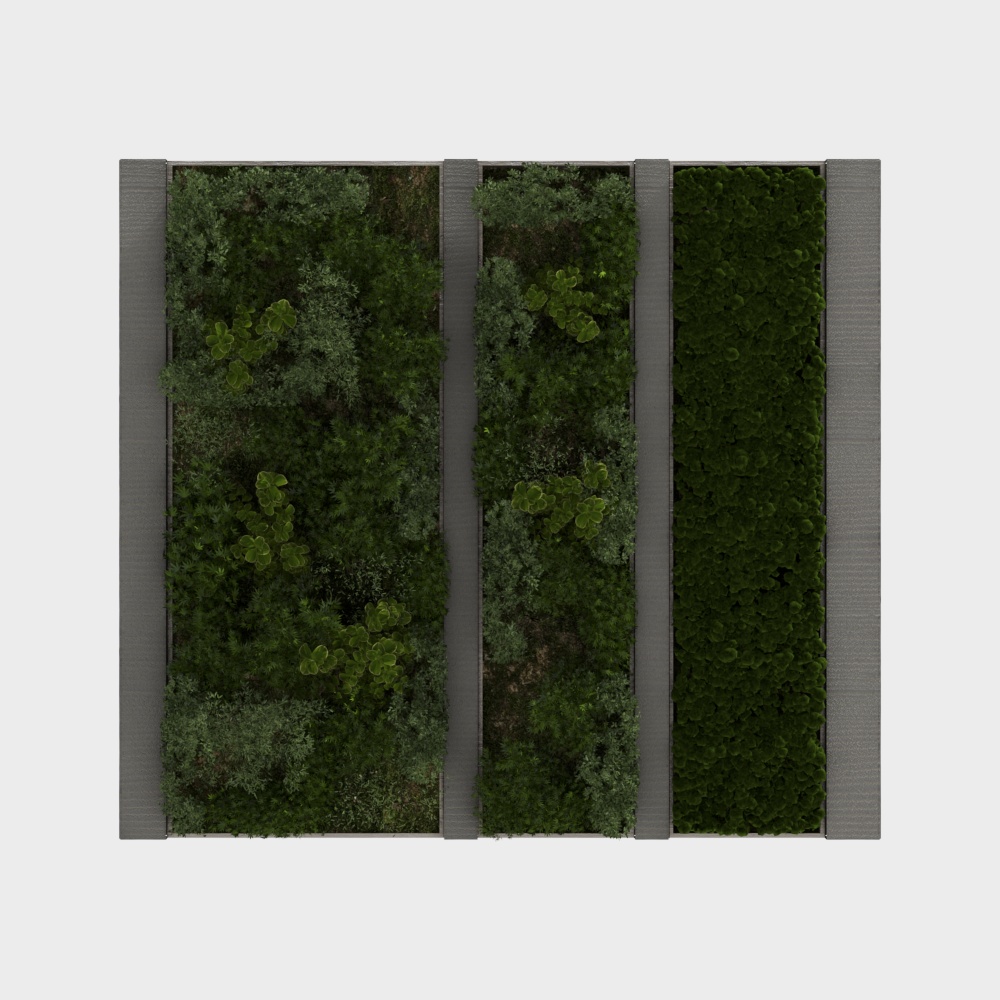 Green Plant Decorative Wall