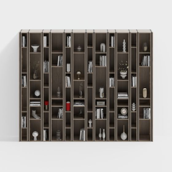 Urban Elegance Bookshelf 3D model