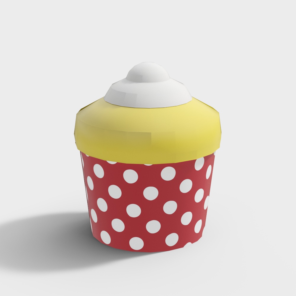 Children's Paper Cupcake Toy