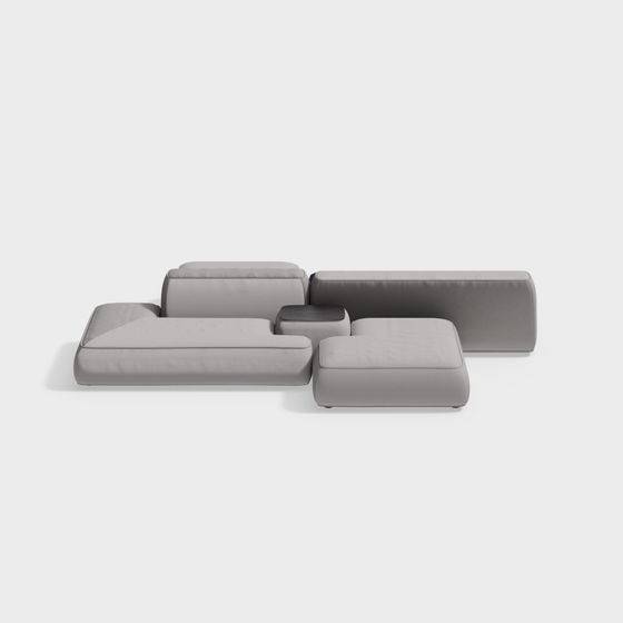 Lema Cloud Modern Modular Double-Sided Multi-Person Sofa