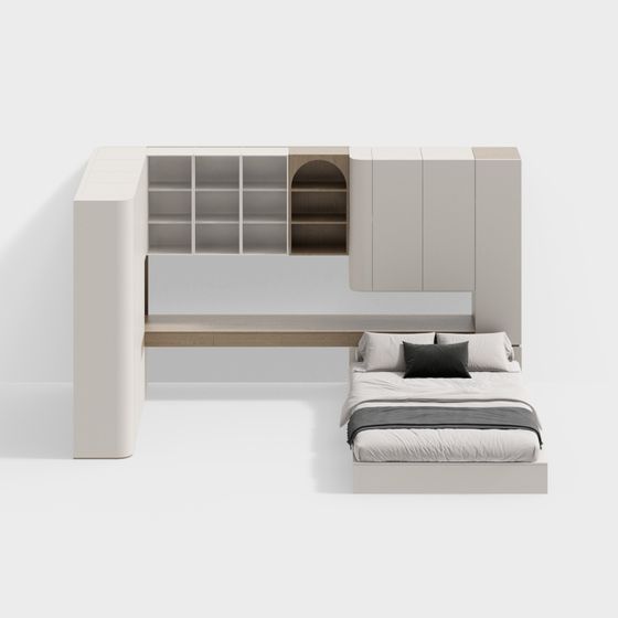 Urban Rest Bed 3D model