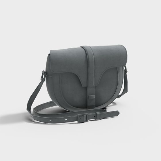 Elegant Minimalist Handbag 3D Model