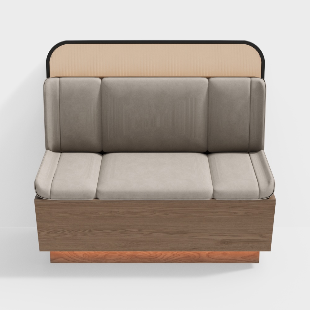 現代休閒隔間沙發