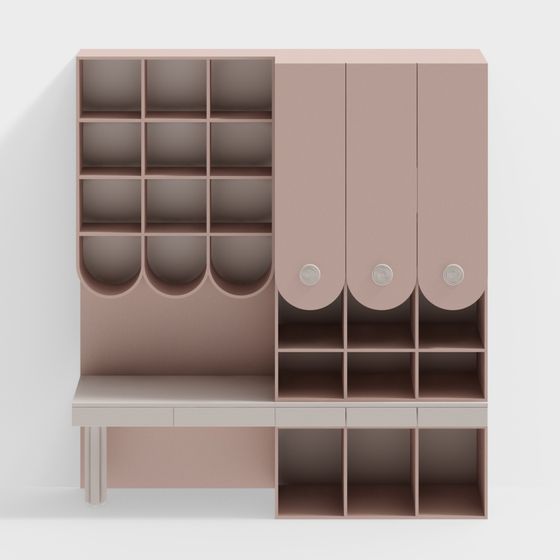 Urban Storage Cabinet 3D model